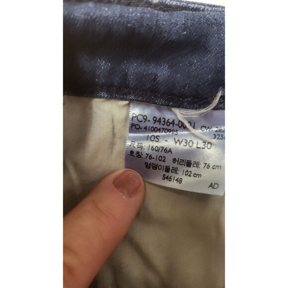 Levis Strauss Signature Jeans Women 10 Short Mid Rise Bootcut Blue Denim - Picture 8 of 9